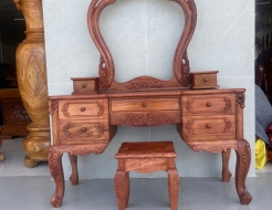 Bàn phấn gỗ Hương,mẫu 02