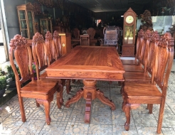 Bộ bàn ăn kiểu Chữ Nhật Mẫu 01