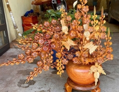 Chậu mai gỗ 02
