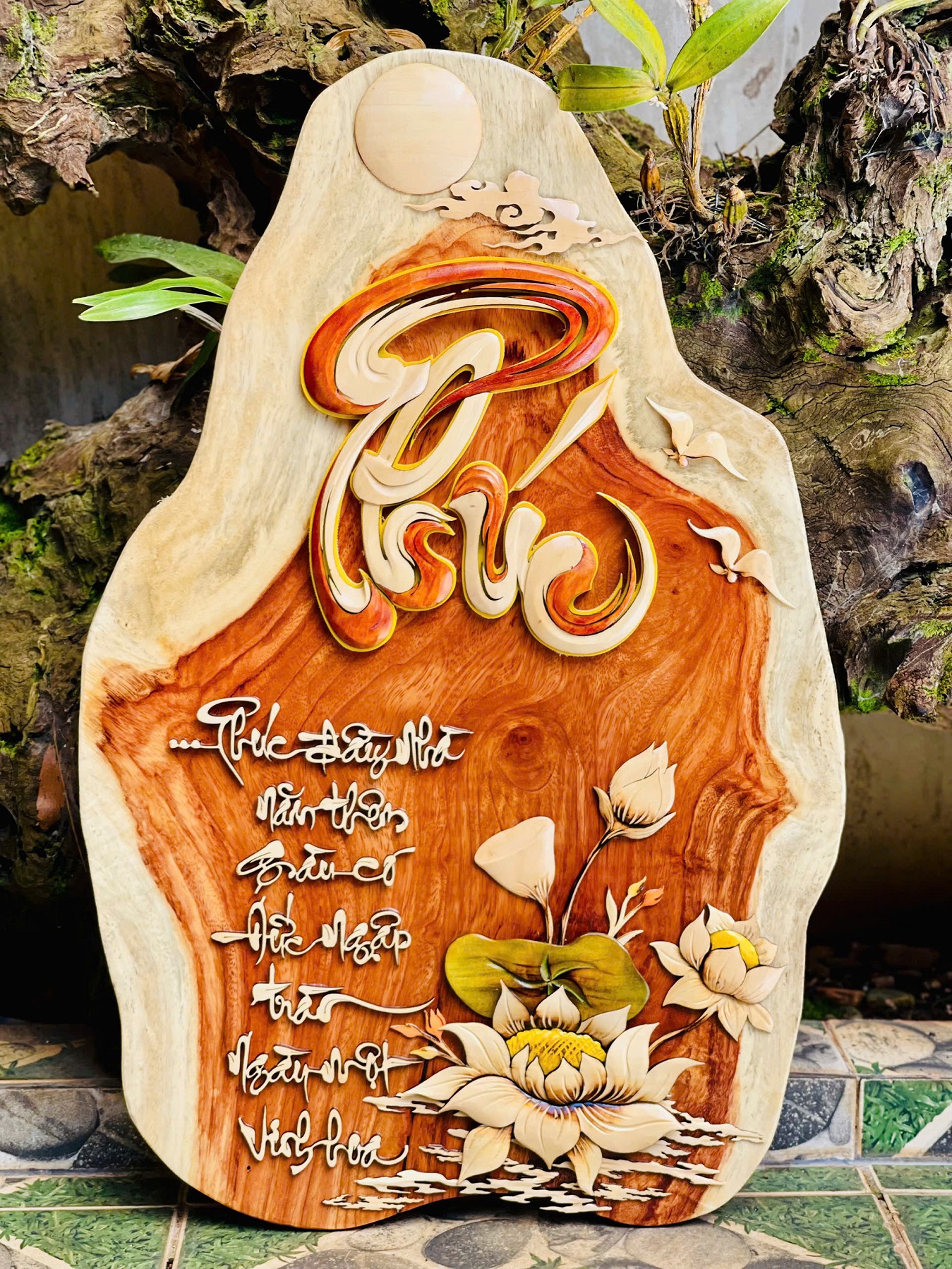 Tranh Thư pháp chữ phúc 02