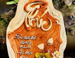 Tranh Thư pháp chữ phúc 02