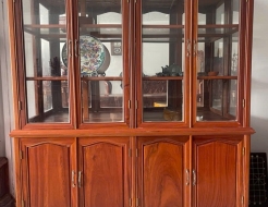 Tủ rượu Gỗ Gõ mẫu 03